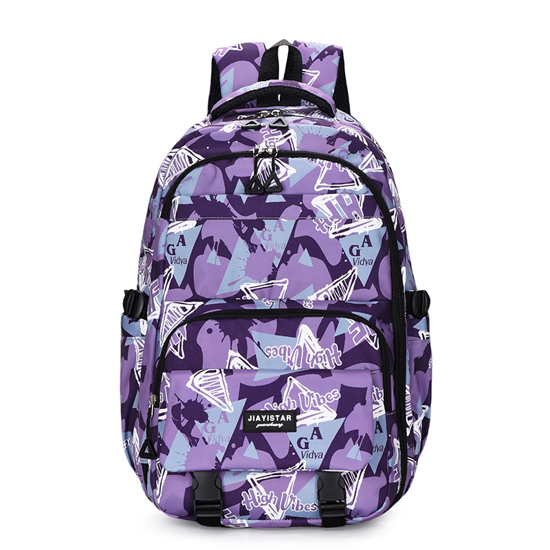 New backpack for primary school students, reducing burden and protecting the spine, large capacity, cute girls' backpack, high appearance level, student schoolbag, cross-border Item Picture