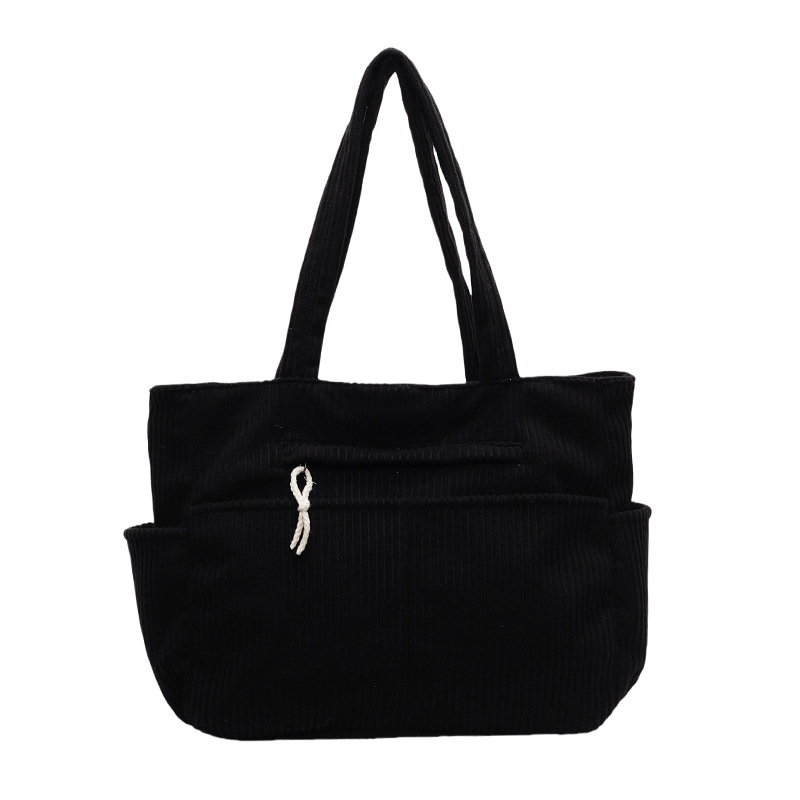 Versatile handbags, new autumn and winter tote bags, large-capacity single-shoulder bags, student class bags, casual and trendy single-shoulder bags Item Picture