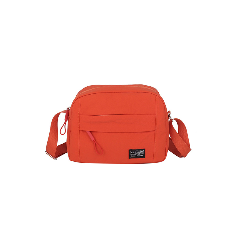A versatile nylon fabric bag for cross-border use between Japan and South Korea, a solid color multi-functional single-shoulder bag for commuting and work, a cosmetic bag, and a crossbody bag Item Picture