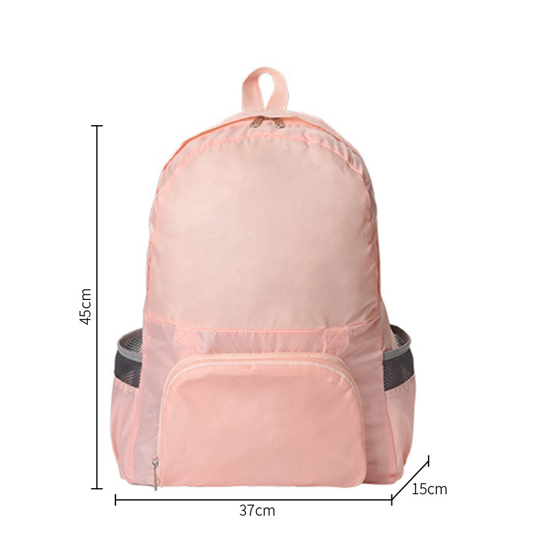Runhui dual-purpose folding backpack, ultra-light backpack, student schoolbag, lightweight hiking backpack, travel backpack Item Picture