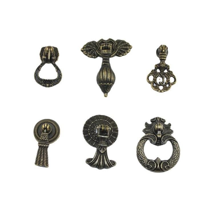 6 types of alloy drawer handles, antique handles, cabinet handles, Chinese classical handles, single-hole handles, counter handles Application Scenario