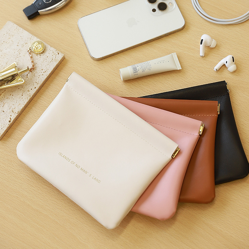 Portable mini storage bag manufacturer wholesale multi-functional data cable, miscellaneous bag, large coin purse, headphone protective case full figure