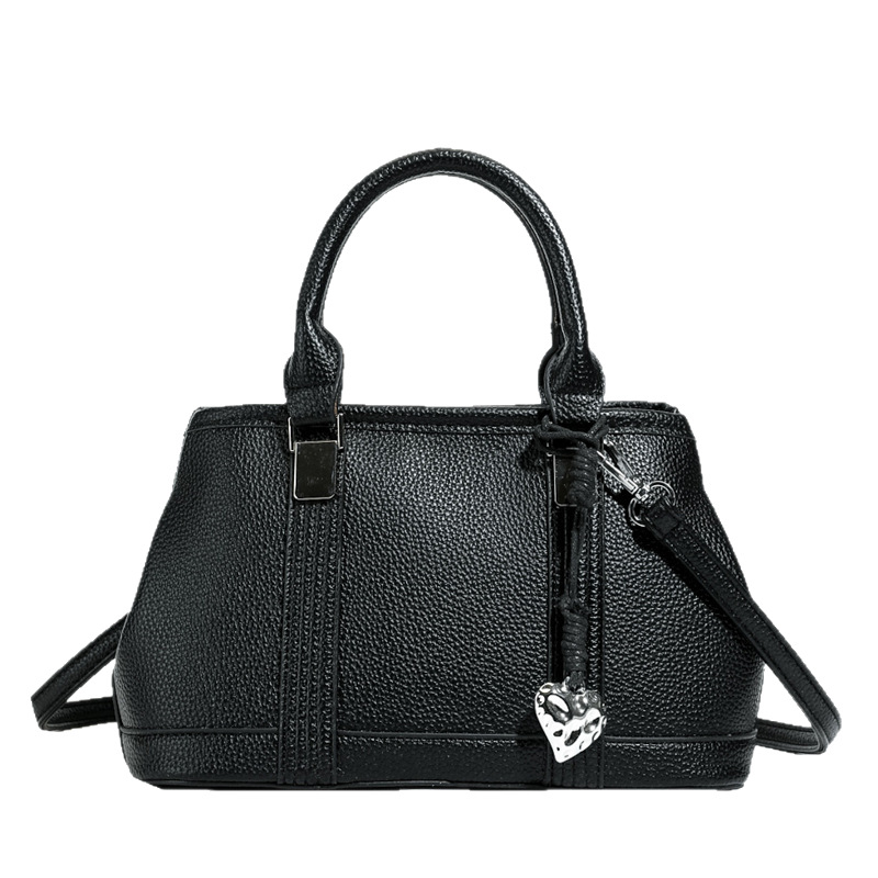 Cross-border high-end large-capacity handbag for women, 2025 new style, simple commuting, fashionable and versatile, single-shoulder crossbody bag Item Picture