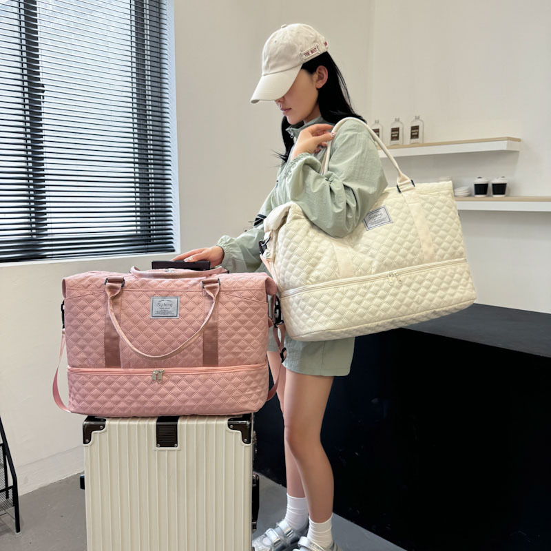 Short trip mother and child bag, large capacity for women, travel storage, light and convenient luggage, hospital waiting bag, yoga and fitness bag Application Scenario