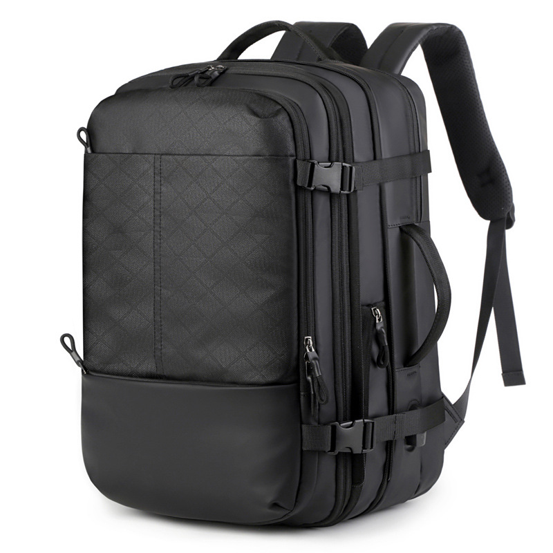 Multi-functional business backpack, high-end men's travel computer bag, USB charging, large-capacity expandable backpack Item Picture
