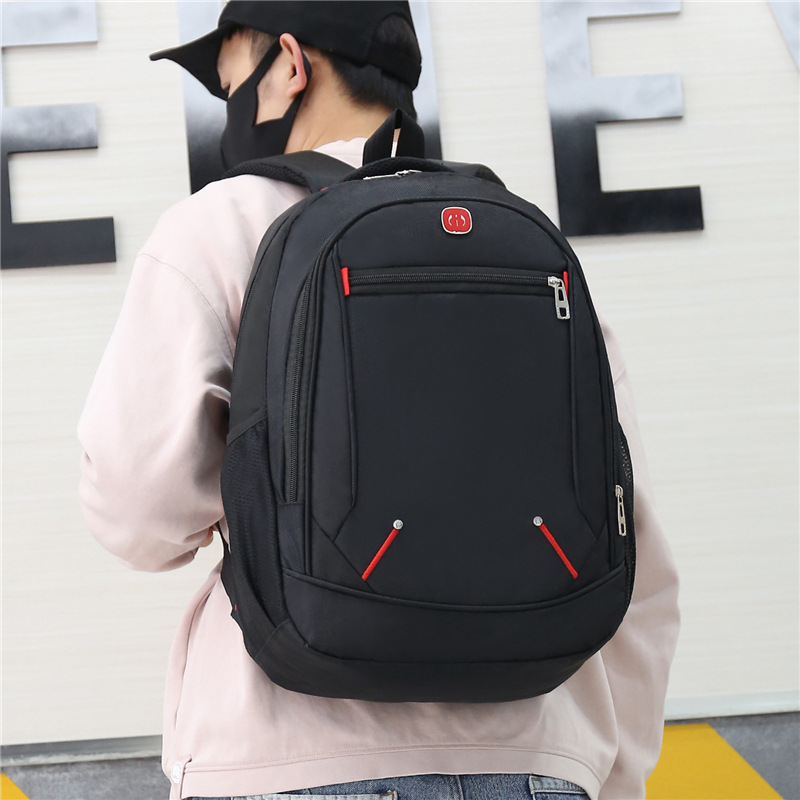 Customized backpacks for men and women, Korean version Harajuku business computer bags, outdoor travel backpacks, new student schoolbags Specification drawing