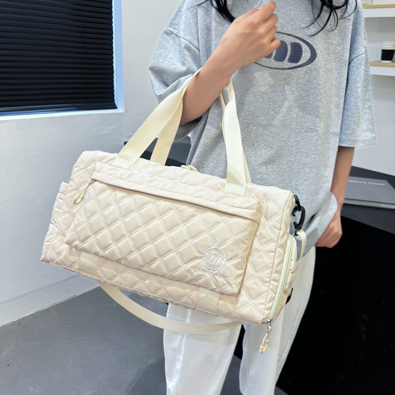 Wholesale of 2025 new dry-wet separation fitness bags, large-capacity, lightweight and fashionable luggage bags, and storage bags for pregnant women waiting for delivery full figure