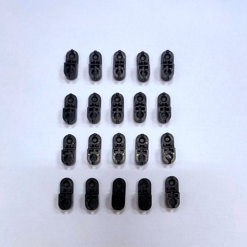 Cross-border wholesale of 10-meter black bead chain and 10-piece bead buckle set for roller blinds, curtain pull beads and bead buckle accessories details Picture