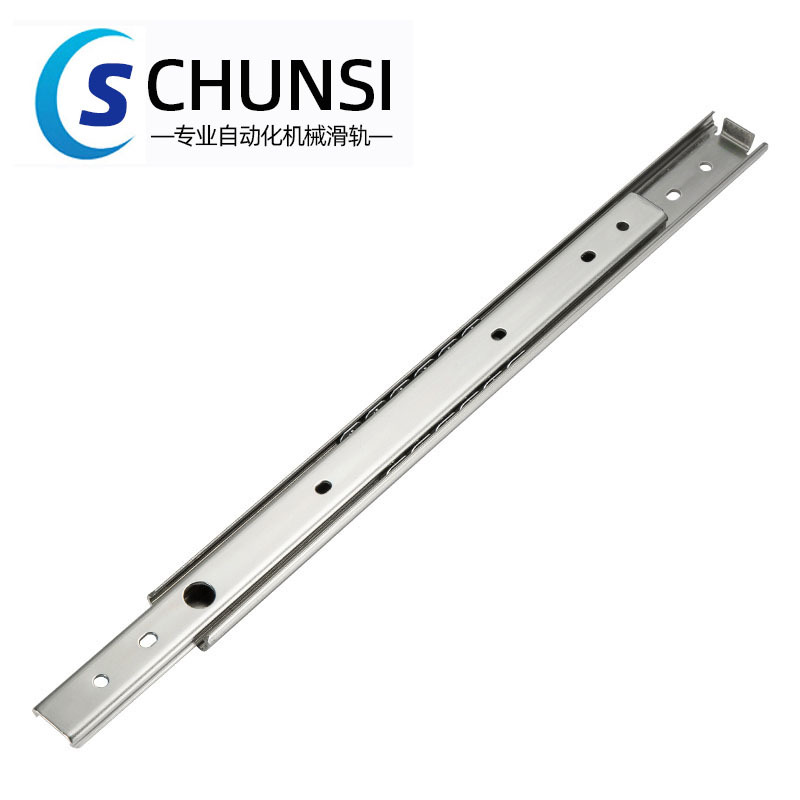 IDA77 three-section pull-out linear steel SRXY27 double-layer slide rail 27 wide three-section KC-359 guide rail C2731 Application Scenario