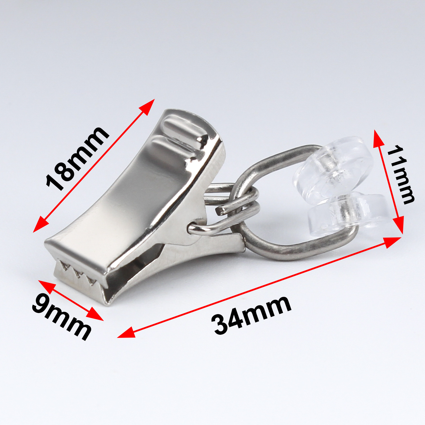 Original manufacturer: Home plastic pulley clips, track hardware clips, curtain clips, bath curtain clips, curtain frame full figure