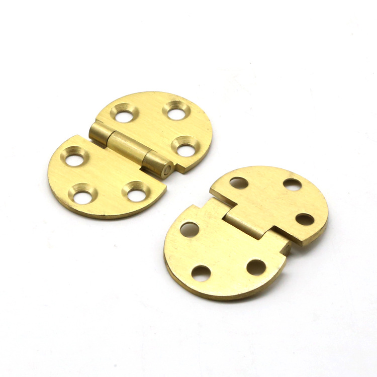 The manufacturer supplies 180-degree copper hinges, mini 180-degree pure copper flip hinges, and 47*30mm small flip hinges details Picture