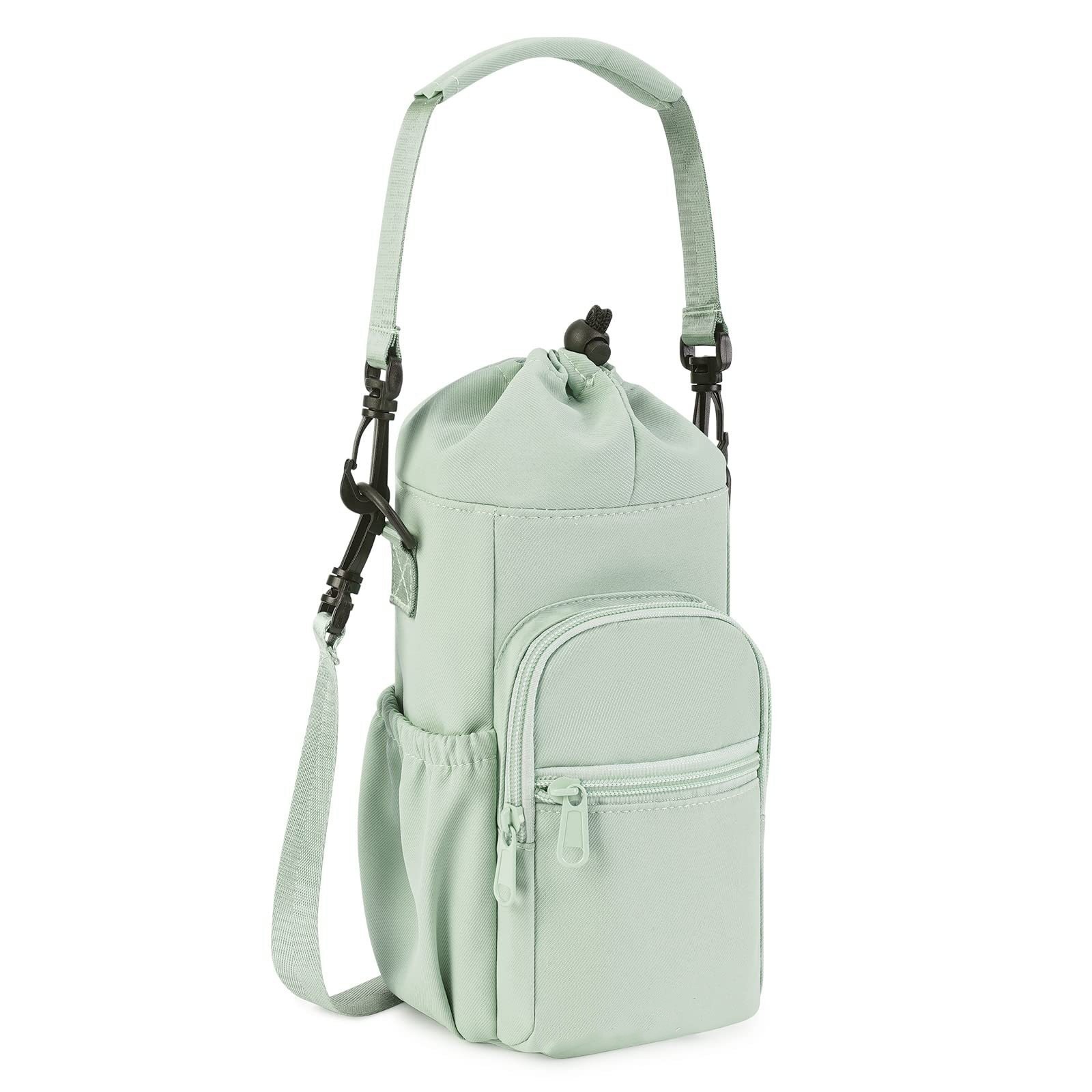 In stock: cross-border water cup covers, outdoor insulated cup covers, twill water bottle covers, single-shoulder bags, water cup bags that can be carried diagonally, water bottle covers Item Picture