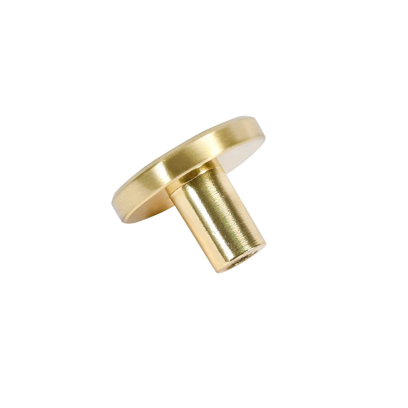 New Chinese-style zinc alloy T-shaped coat hooks, round single-hole drawer handles, wardrobe and cabinet door handles Item Picture