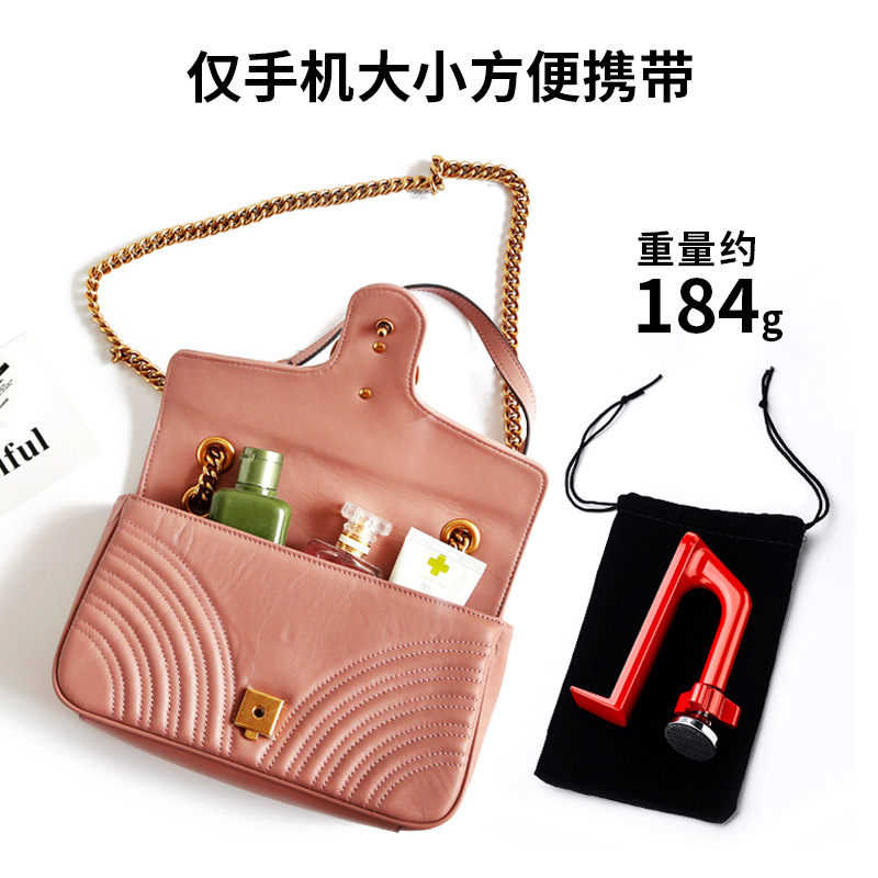 Door stopper, anti-theft and anti-prying, top door, door blockage alarm, home, female block, rental, hotel, safety, single living magic tool Specification drawing