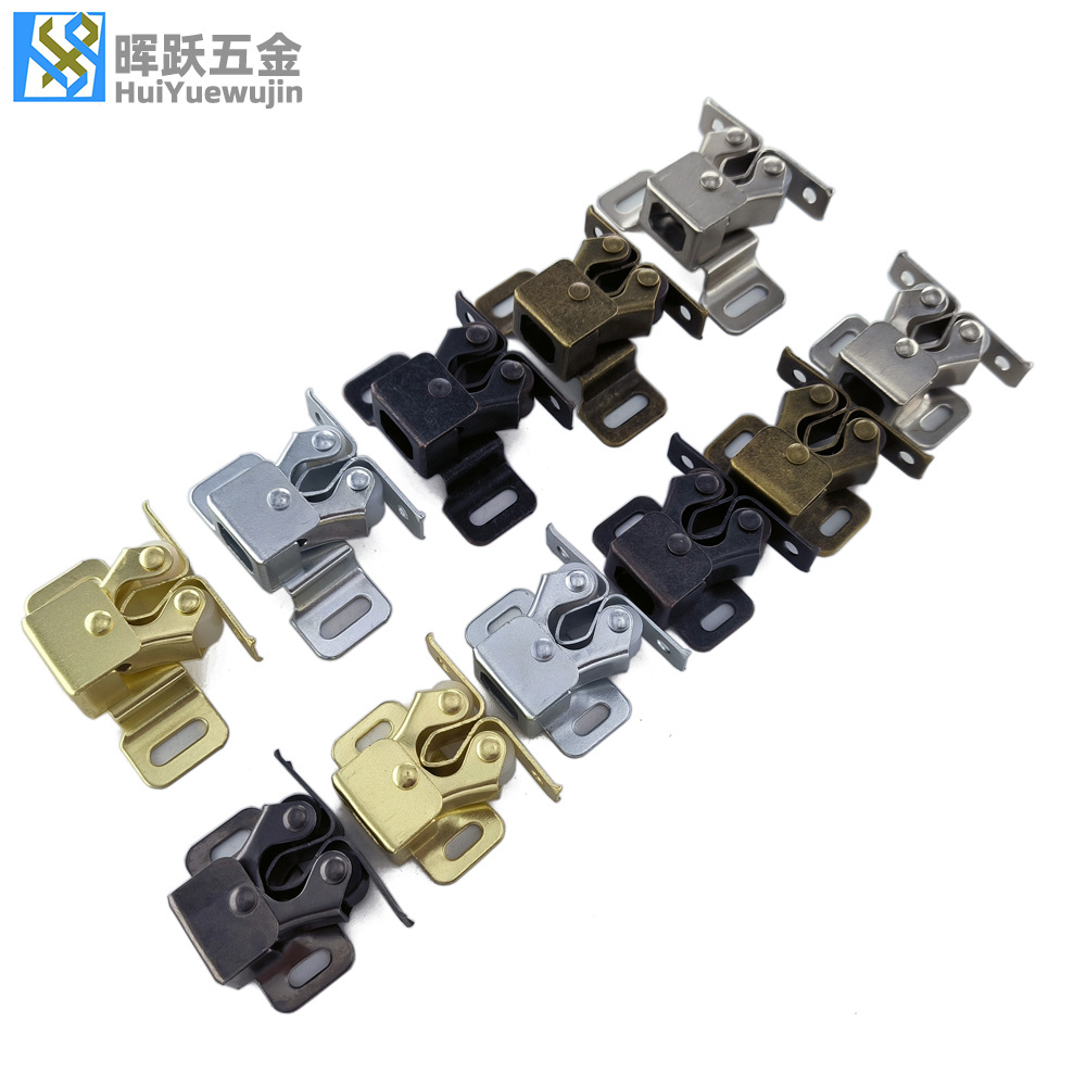 Factory direct supply of home decoration building materials, door and window accessories, low foot door clips, cabinet sliding door clips, spring clips, and furniture door clips details Picture