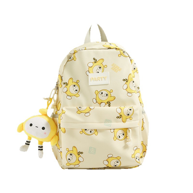 New cross-border backpack for girls, primary and secondary school students, campus cartoon, cute, large-capacity casual, ultra-light backpack Item Picture