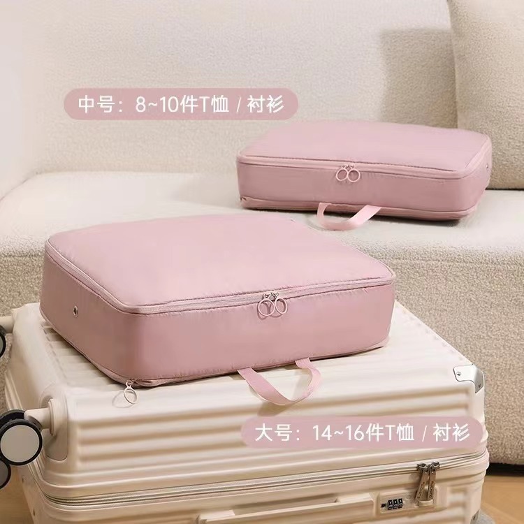 Down jacket storage compression bags, travel portable suitcases, special bags for clothes organization, wholesale storage magic tools Specification drawing