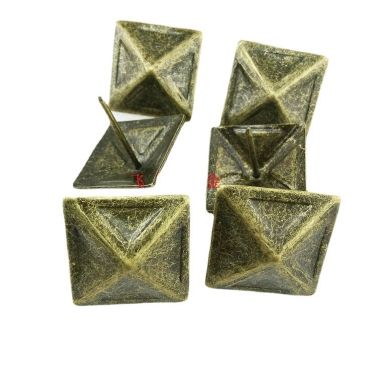 12/14/19/30/40MM square bubble nails, decorative bubble nails, door nails, sofa nails, thick luggage iron nails Item Picture