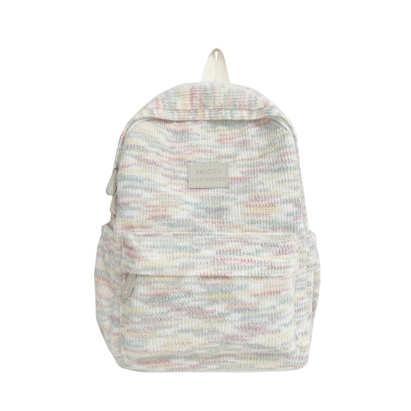 Cross-border backpack, large-capacity schoolbag, Japanese-style simple girl schoolbag, college and primary school schoolbag Item Picture