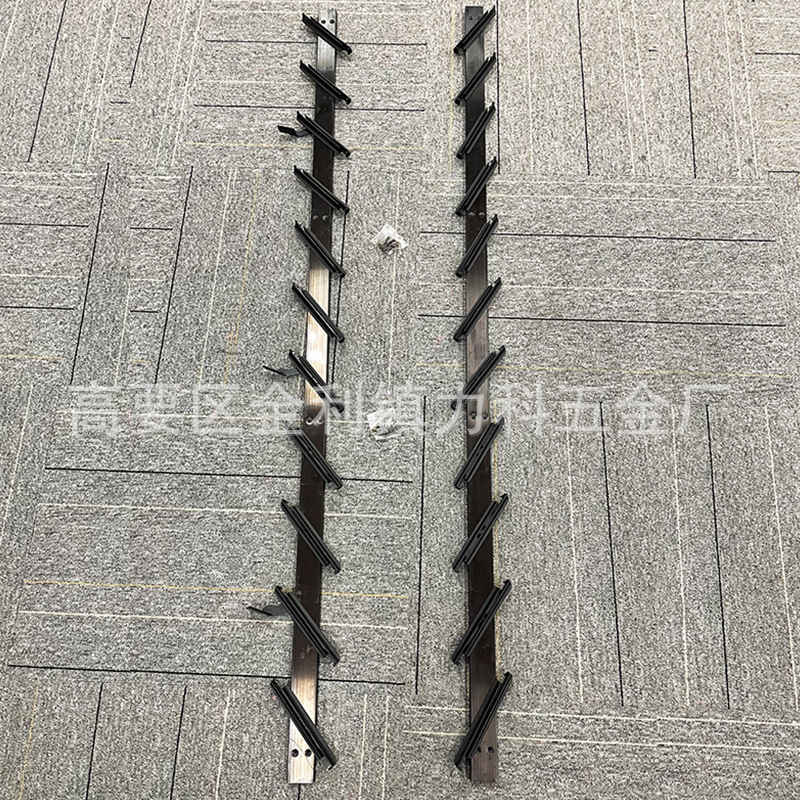 Factory wholesale 11-page bronze-colored aluminum-plastic iron handle blind frame, 6-inch glass bracket, hand-cranked window pull rod Application Scenario