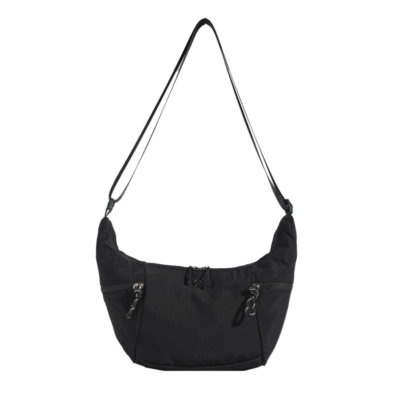 Fashionable commuting large-capacity single-shoulder crossbody bag for women, new casual and versatile tote bag, Korean-style underarm bag, horn bag Item Picture