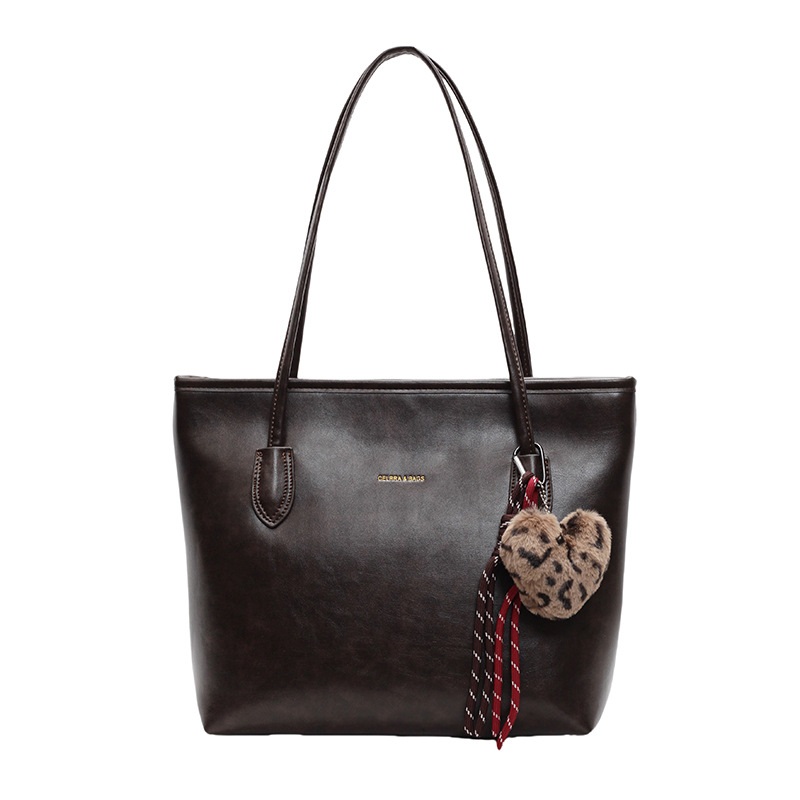 Fashionable autumn and winter new women's handbag, high-end texture, large capacity, lazy commuting bag for work, casual single-shoulder bag Item Picture