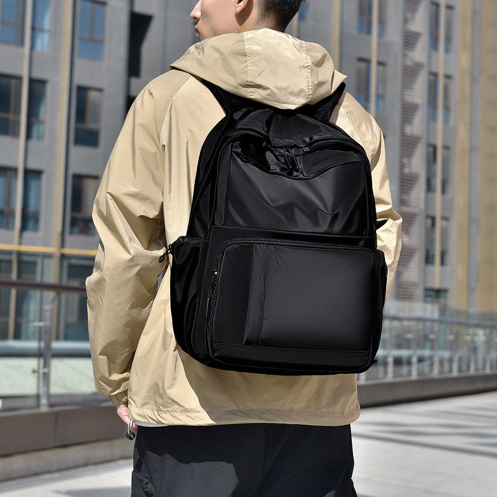 Travel backpack for men, high-end, lightweight and large-capacity, business trip computer backpack, casual and simple commuting backpack details Picture