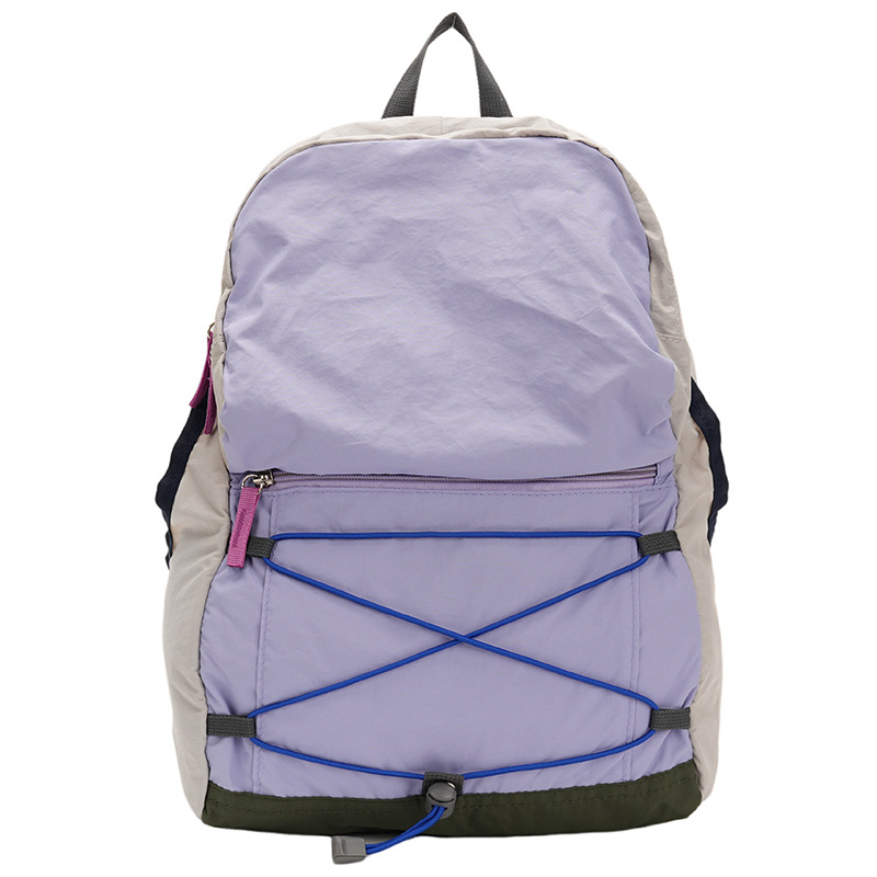 Couple backpacks, various sizes of drawstring outdoor hiking bags, men's and women's lightweight, casual and versatile travel bags Item Picture