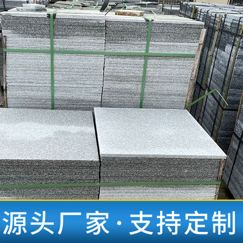 Granite stone, sesame white paving stones, natural sesame gray slabs, step stones, scenic area construction project manufacturers Application Scenario