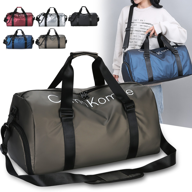 Cross-border travel bags for men and women, high-end large-capacity yoga and fitness bags, independent shoe compartments, crossbody bags, sports backpacks full figure