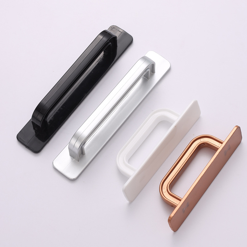 Sliding door handle, non-drilling glass door handle, sliding door and window drawer handle, simple sliding door and cabinet door handle full figure