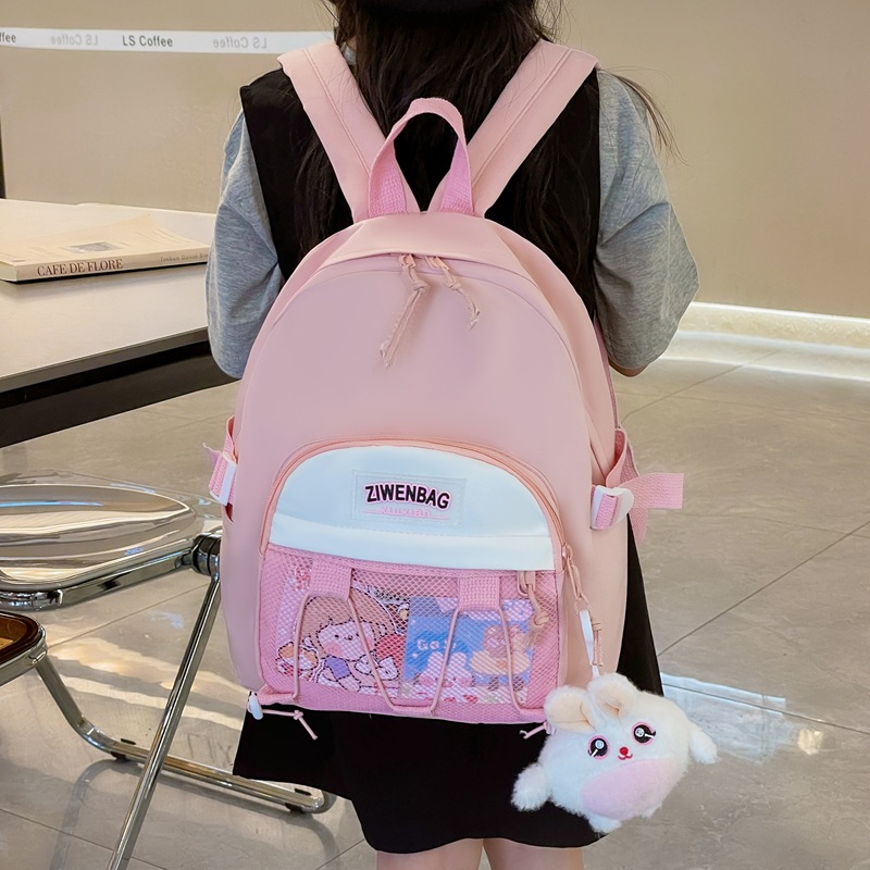 Kindergarten schoolbag for boys, girls, primary school students, babies, study tour bag for first grade, new lightweight backpack with high appearance level details Picture