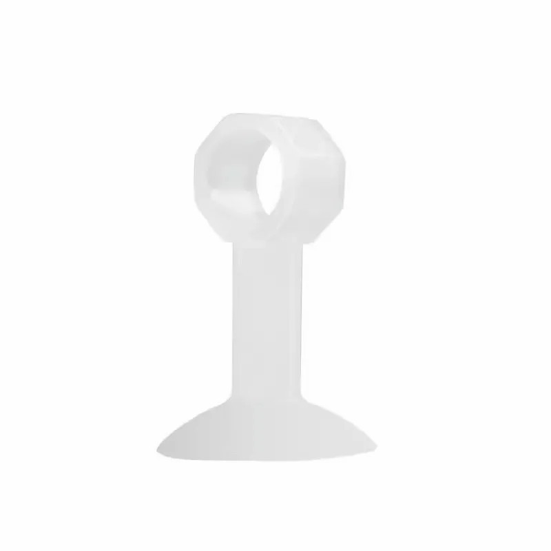 New type of silicone door stop for anti-collision and non-drilling, bathroom door stop, rear door handle anti-collision pad Item Picture