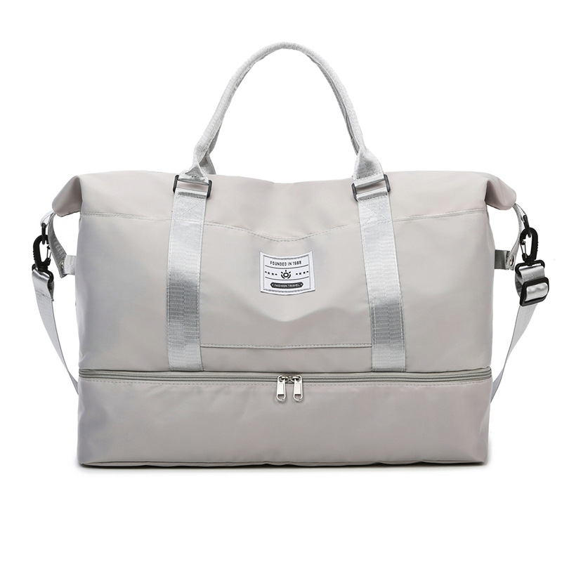 New cross-border fitness bags, casual travel sports handbags, dry-wet separated yoga bags, swimming fitness travel bags Item Picture
