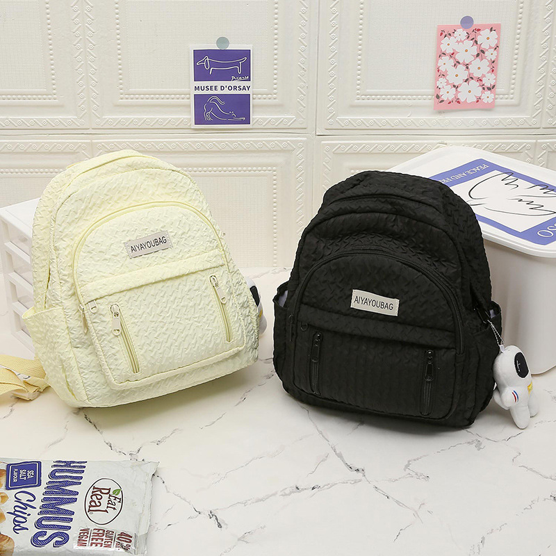 New types of travel and study bags for primary school students, simple backpacks for girls, travel backpacks for kindergartens, and travel and study bags Application Scenario