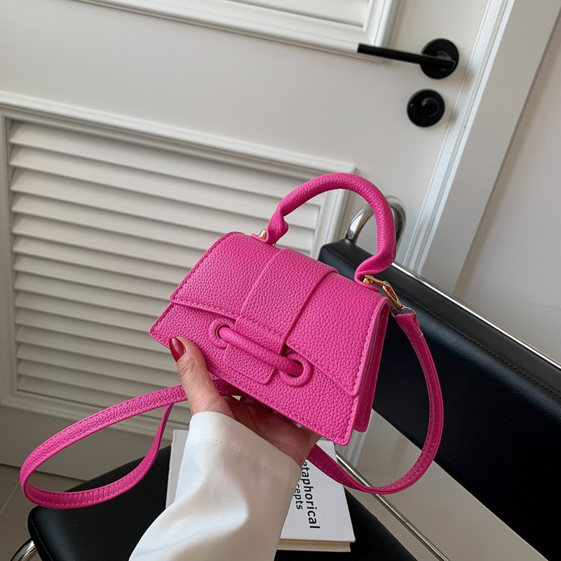 A mini and stylish chain crossbody bag for women in the early autumn of 2023, featuring a unique design details Picture