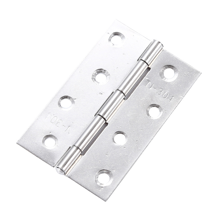 Stainless steel casement small hinges for doors and Windows, 1.5-4-inch small hinges, small hinges for cabinet doors, computer cases and wooden doors Item Picture