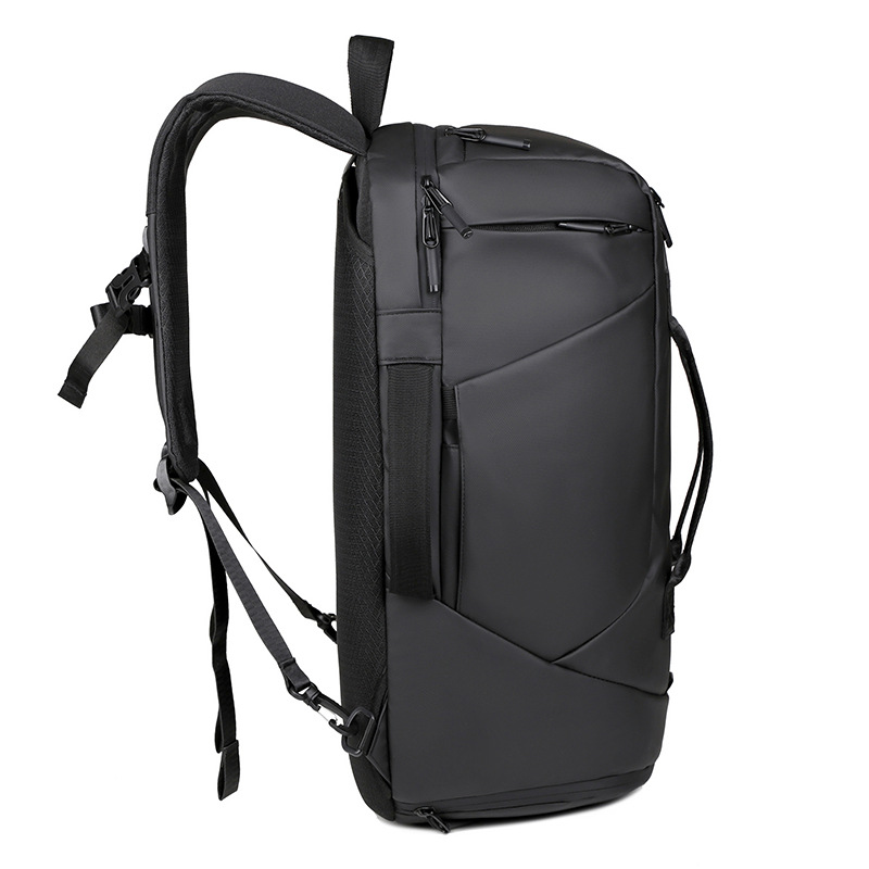 New large-capacity backpack for men, multi-purpose Oxford cloth business backpack, simple outdoor short travel bag details Picture