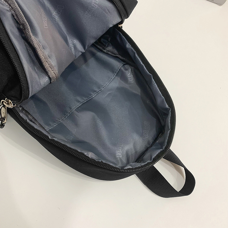 Men's crossbody bag, Japanese trendy brand chest bag, men's functional sports single-shoulder bag, men's casual and lightweight commuting backpack Application Scenario
