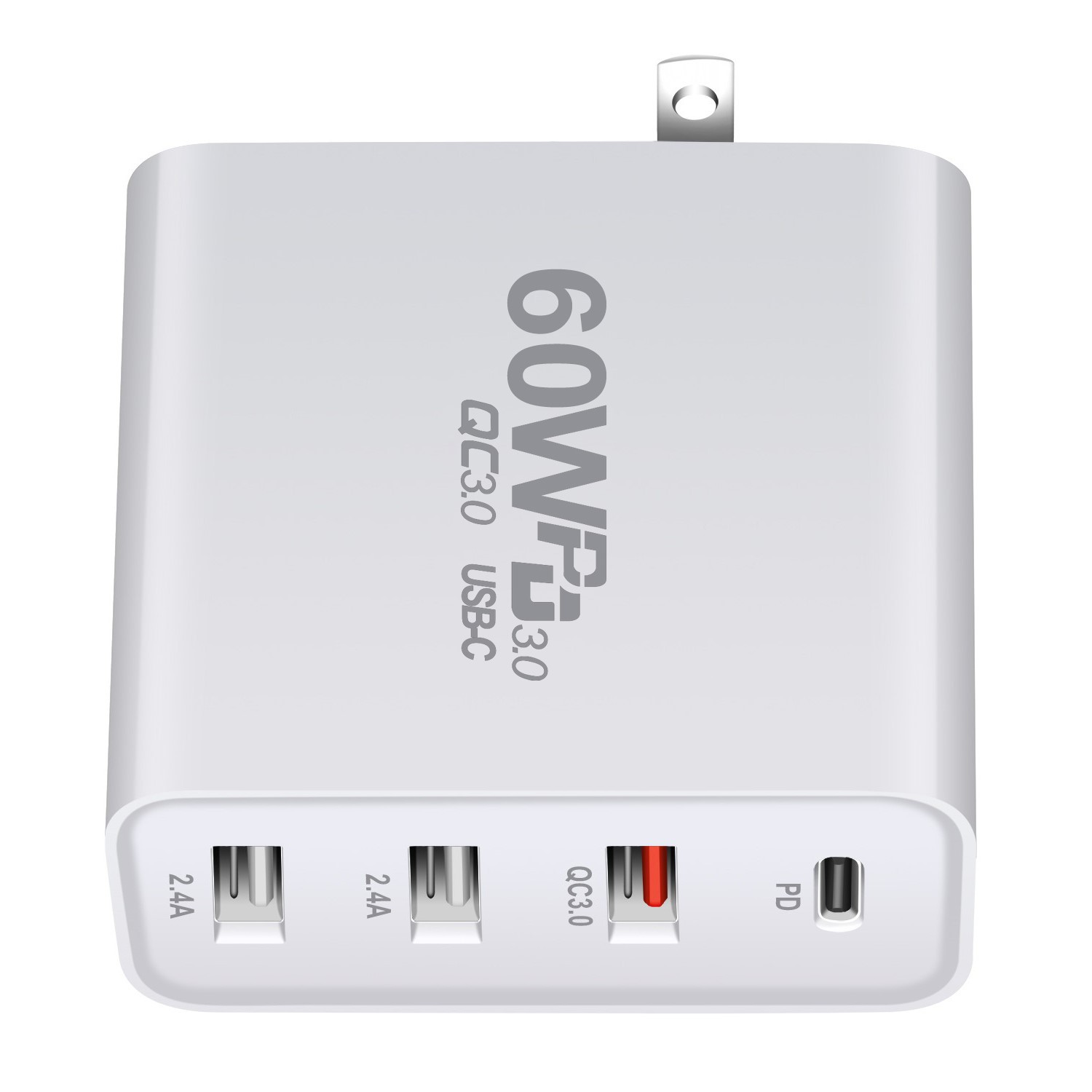 60W multi-port charger PD, 60W mobile phone charger QC3.0 charger, PD+QC3.0 dual fast charging adapter Application Scenario