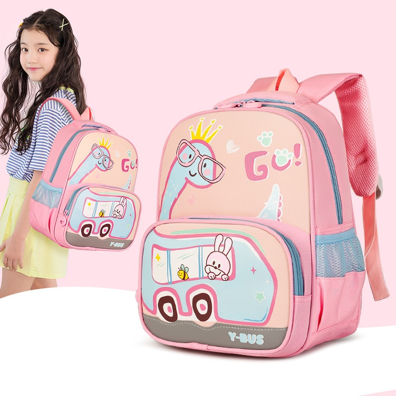 New fashionable cartoon backpack for boys in the senior and middle classes of kindergarten, high appearance level backpack, cute children's bag full figure