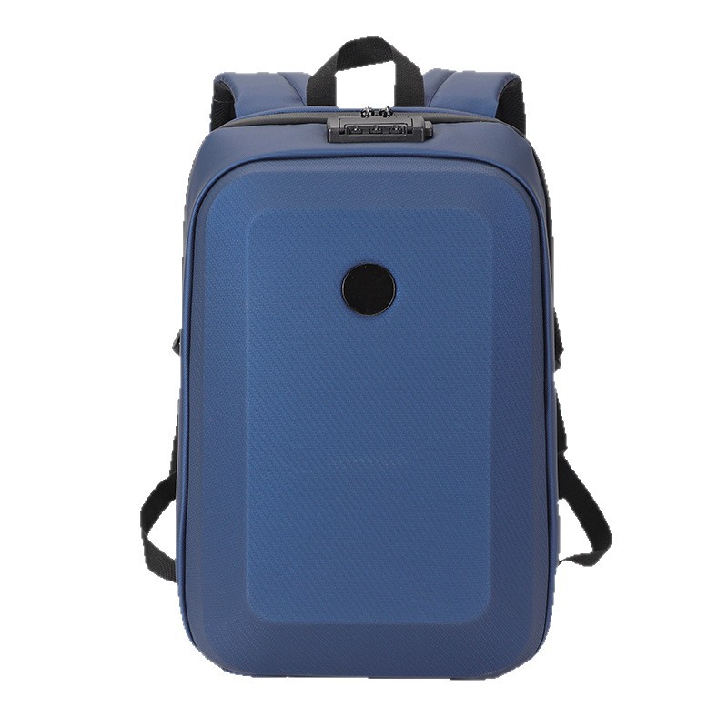 New hard-shell business backpack for men with a high-end feel, large-capacity computer backpack, water-resistant commuting, business trip and travel bag Item Picture