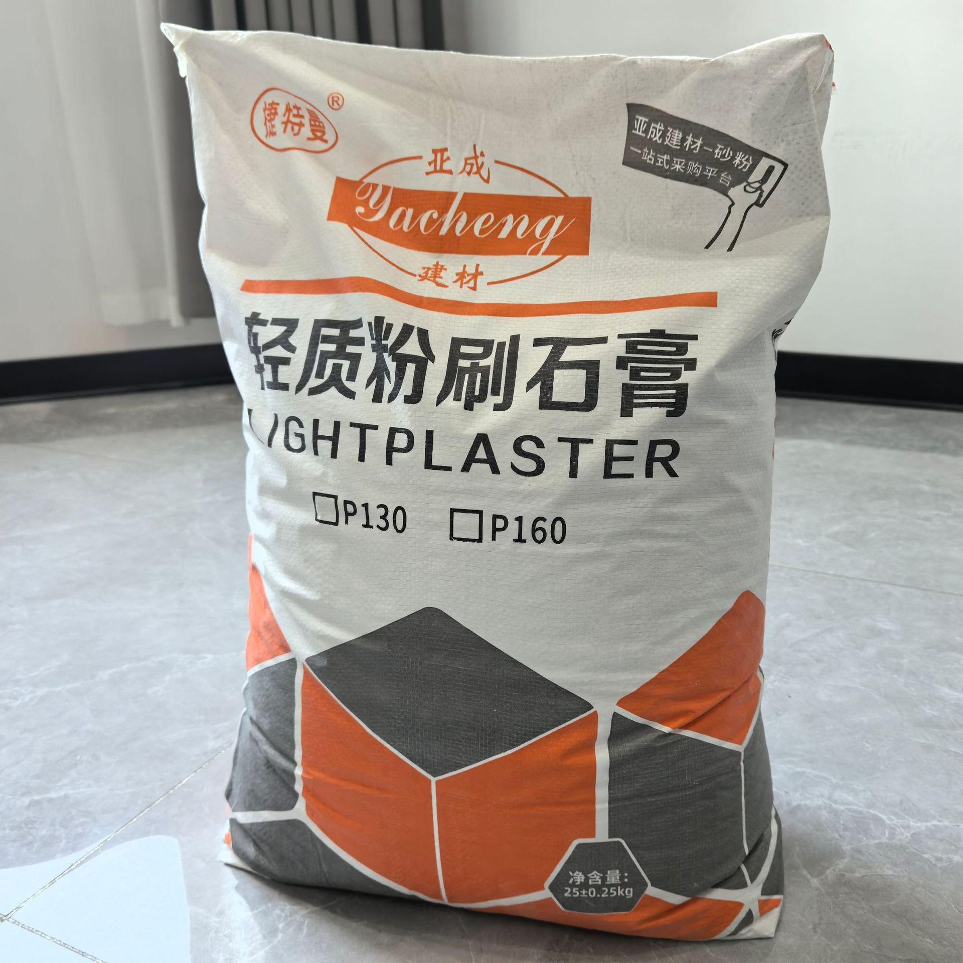 Source factory lightweight plastering gypsum mortar, special plastering gypsum for wall surfaces, high-strength construction projects details Picture