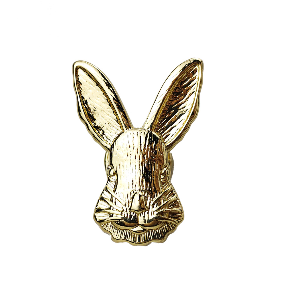 In-stock bunny handle zinc alloy single-hole handle for cabinets and drawers, metal craftsmanship for Easter Item Picture