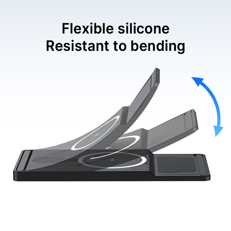 Car wireless charging pad, car central control fast charging pad, car mobile phone wireless charger anti-slip pad Application Scenario