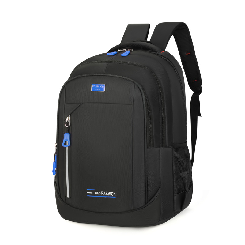 Men's high-end casual business backpack, wear-resistant backpack, large-capacity travel bag, high school student schoolbag, computer bag Item Picture