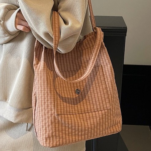 Casual and laid-back style single-shoulder tote bag for women 2025 new style, stylish and versatile, large-capacity commuting crossbody bag for women Specification drawing