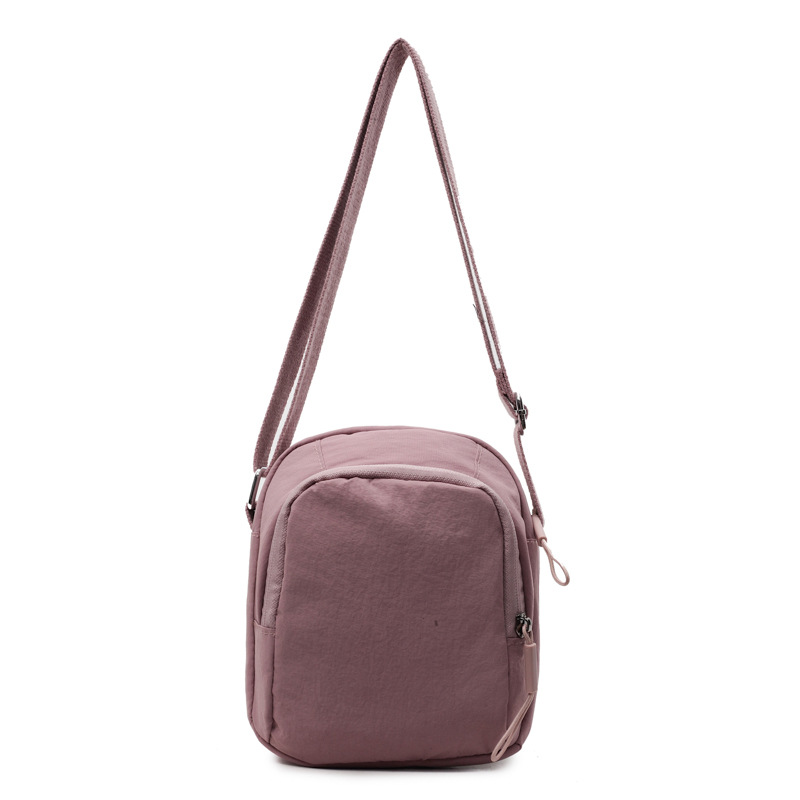 New casual retro canvas small bag, versatile and simple single-shoulder crossbody bag, Japanese Harajuku mobile phone case for female students Item Picture