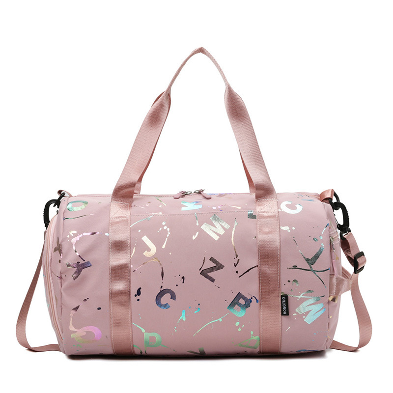 Korean-style casual travel bag, large-capacity yoga swimming bag, fitness bag, dry and wet separation training and sports handbag Item Picture