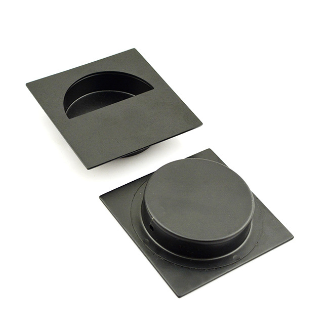 304 stainless steel concealed handle, black square drawer, embedded handle, invisible handle Specification drawing